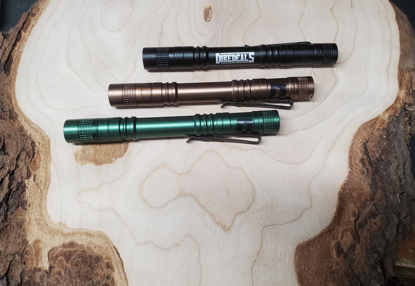 Personalized Anodized Aluminum Flashlight Pen Light