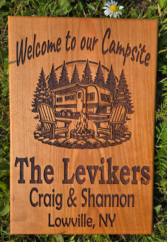 Camper Sign (Design Studio)