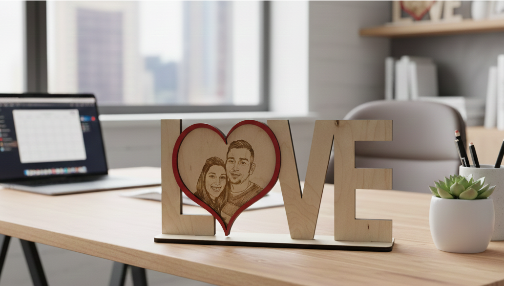 "Love" Photo Frame