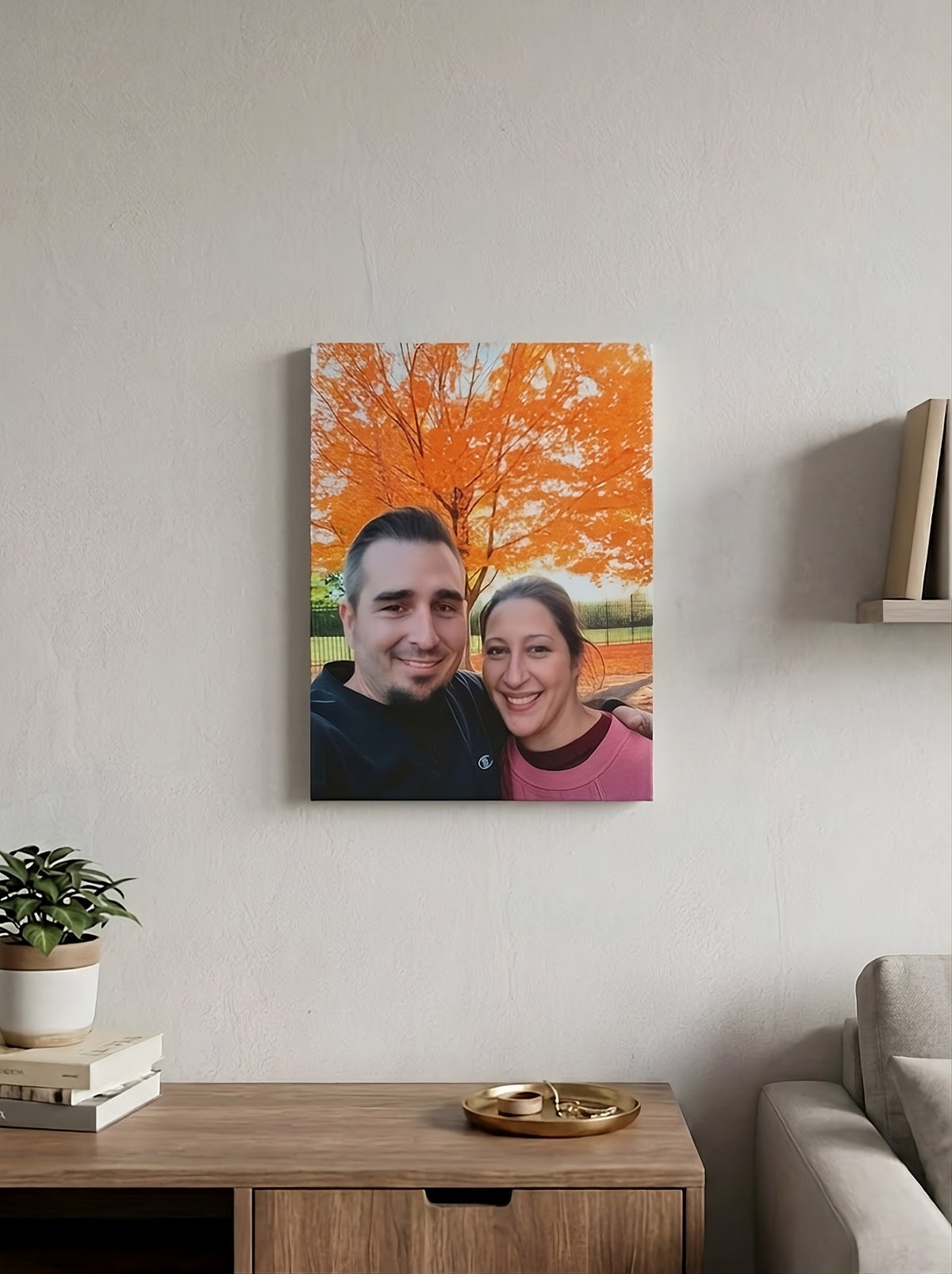 HD Full Color - Personalized Photo Canvas Print Wall Art